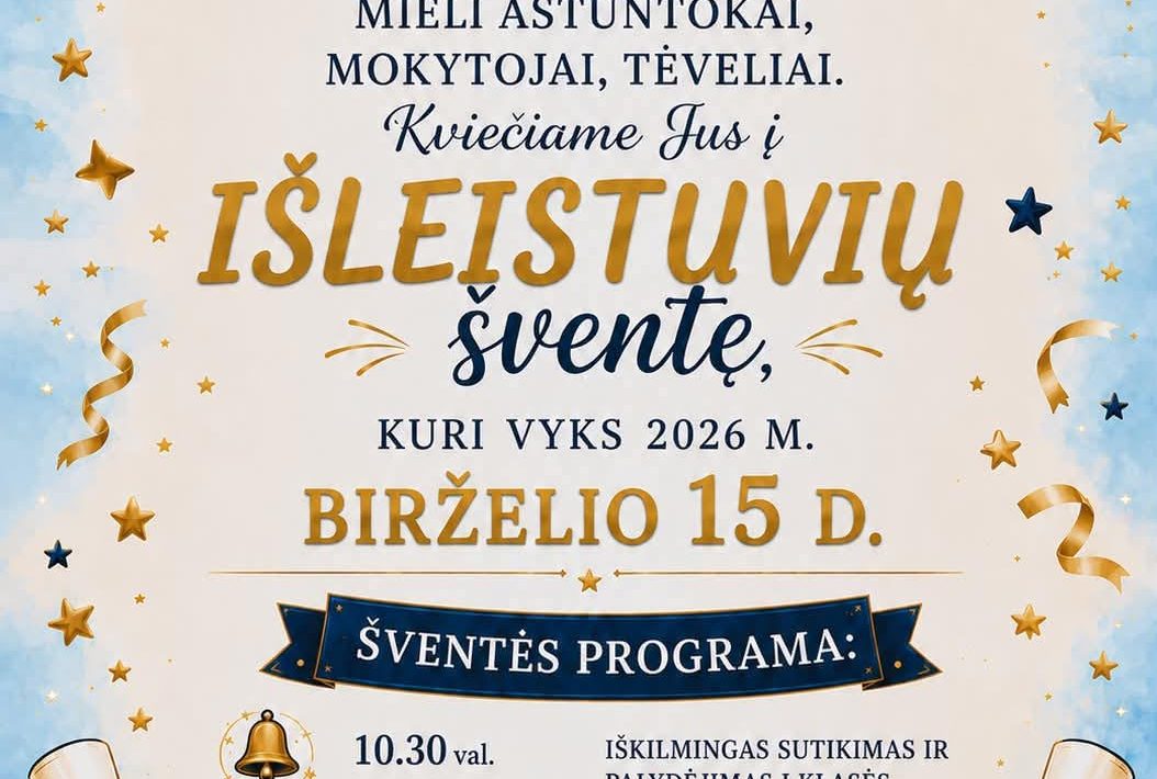 Kvietimas į šventę