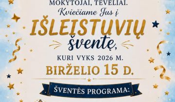 Kvietimas į šventę
